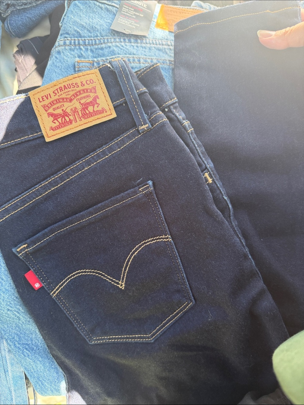 Levi's Women's Skinny Jeans - Dark Navy Blue